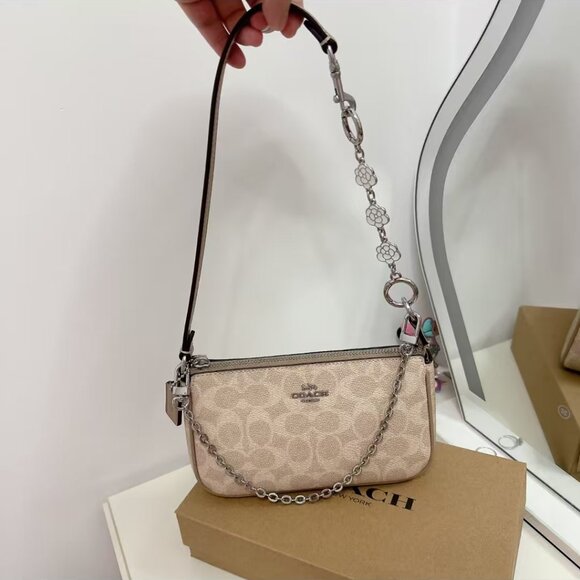 Coach Brown Leather Messenger Bag - Picture 1 of 6